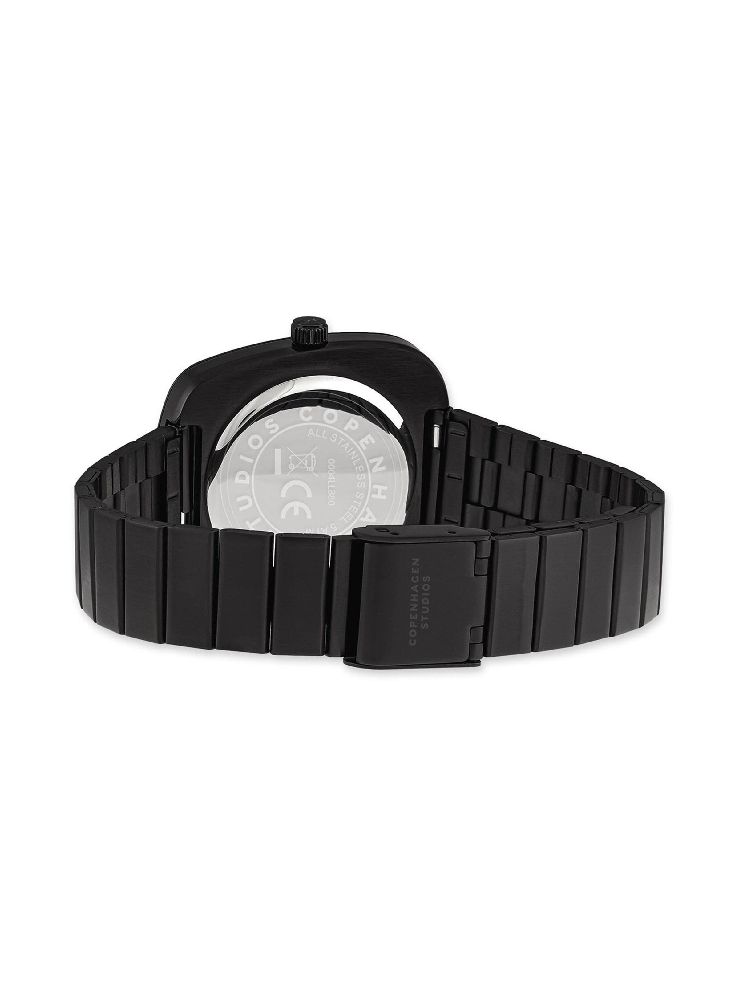 Montre à affichage analogique Copenhagen Studios en noir