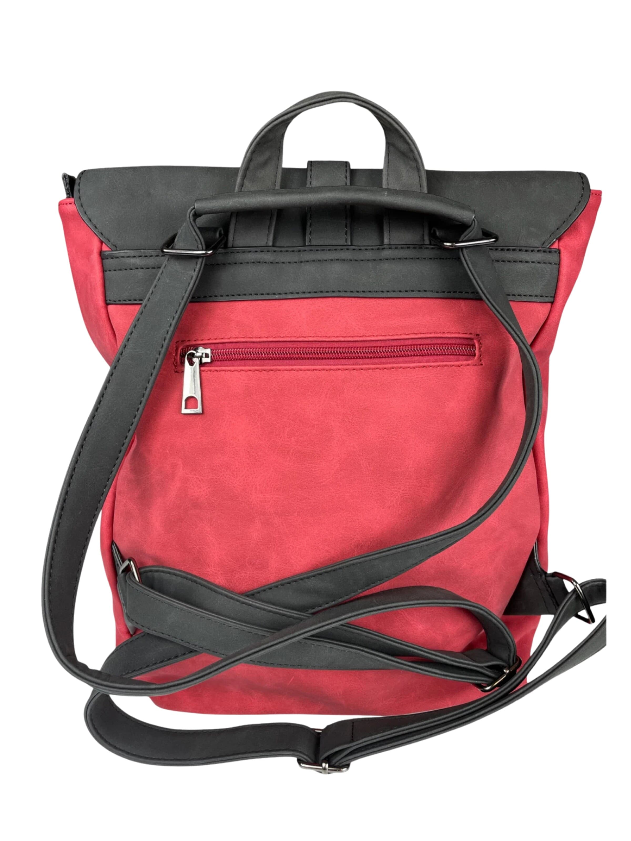 Kumixi Rugzak '2in1' in Rood