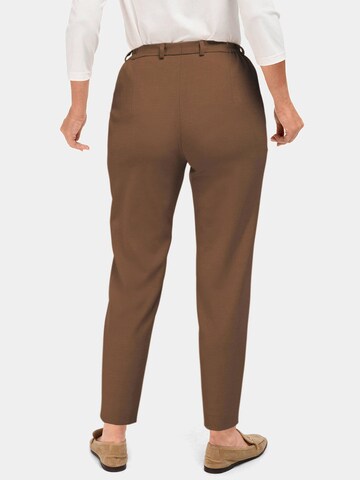 Regular Pantalon Goldner en marron