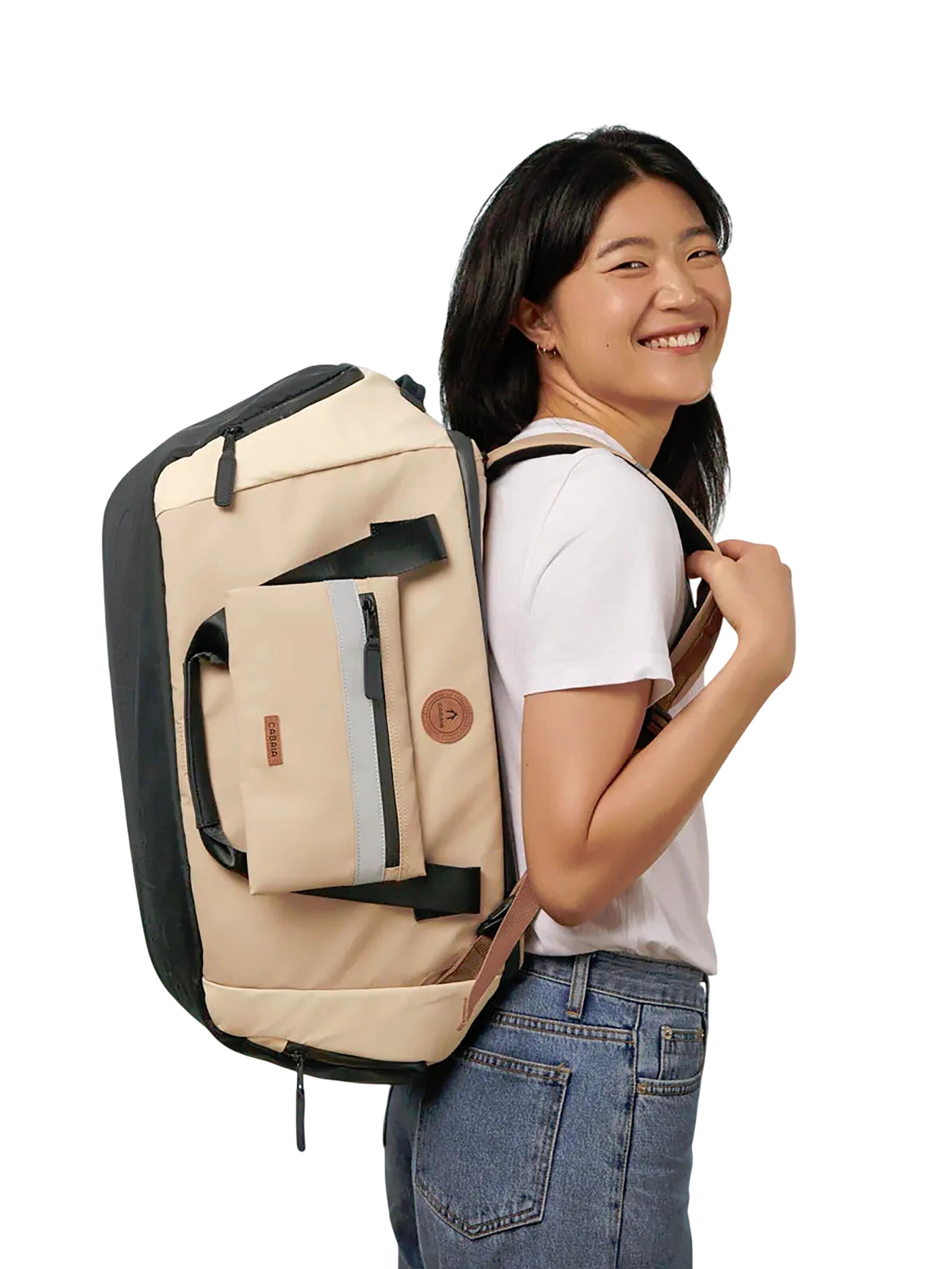 Cabaia Travel Bag in Beige