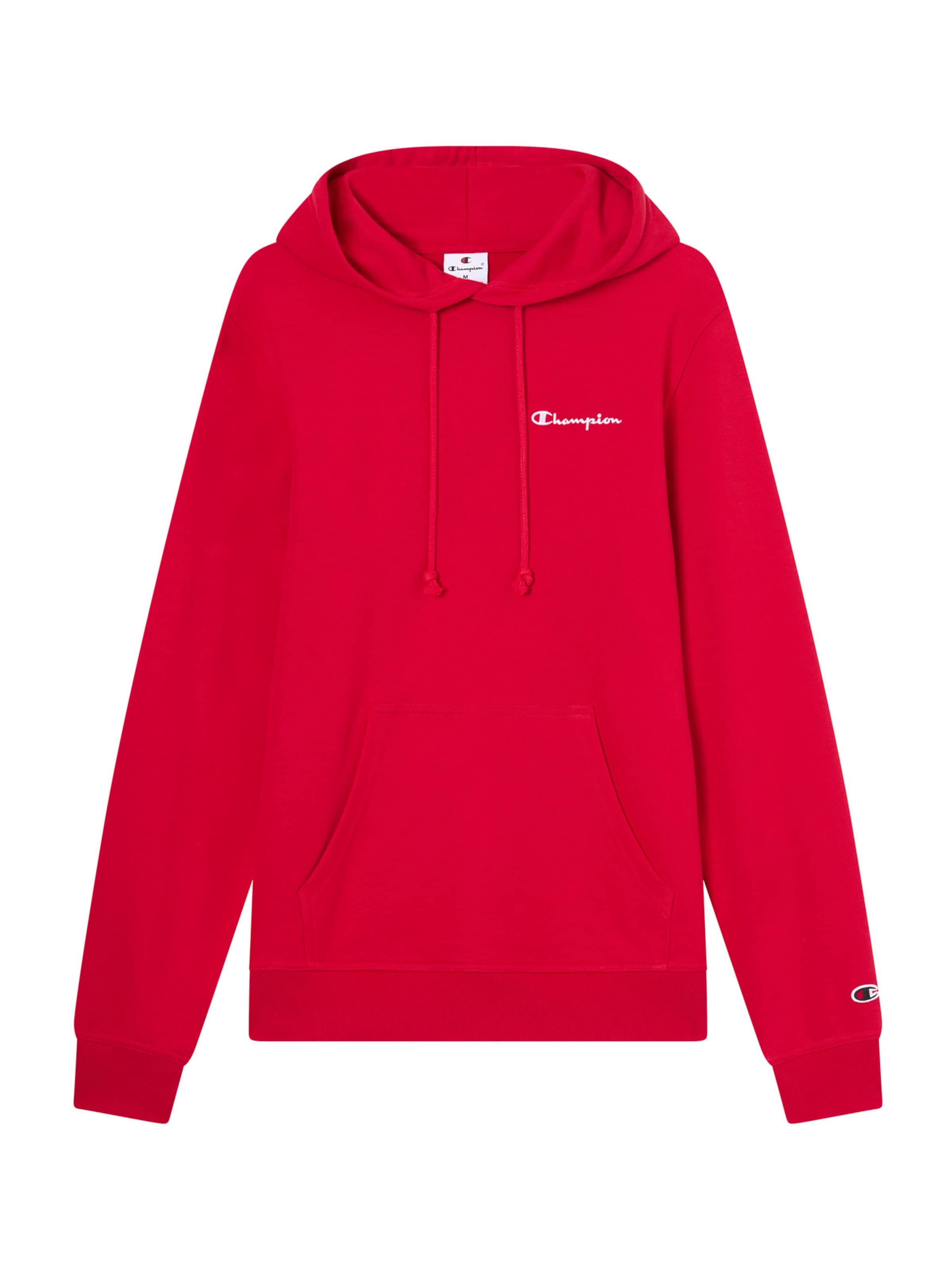 Champion Authentic Athletic Apparel - Sudadera en rojo: frente