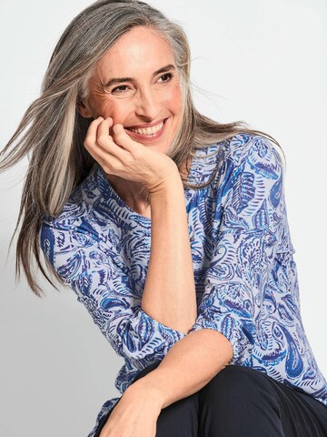 Goldner Blouse in Blauw