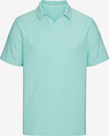 BEACH TIME Shirt in Blue: front