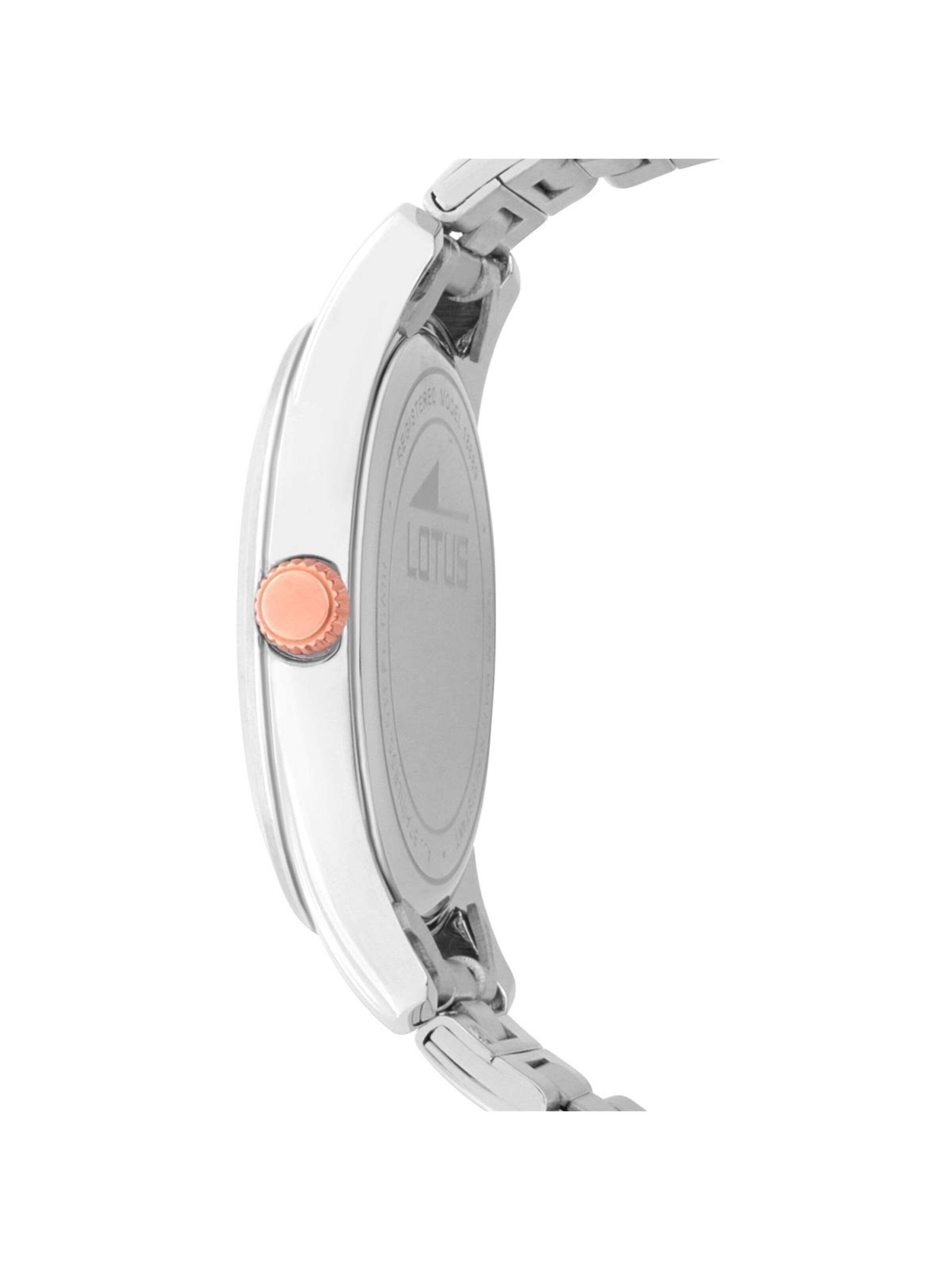 Montre à affichage analogique 'Lotus - Watch Trendy - Quartz watch movement - Watch case width: 34 mm' Lotus en noir
