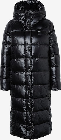 Blauer.USA Mantel in Schwarz: Vorderseite