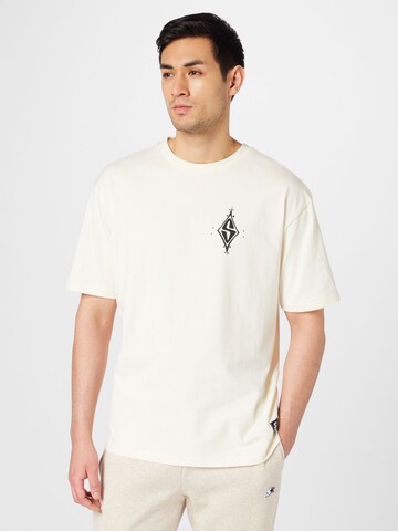 Starter Black Label Тениска 'Peak' в бяло: отпред