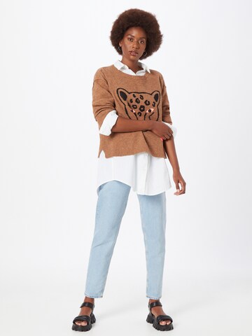 Grace Pullover in Braun