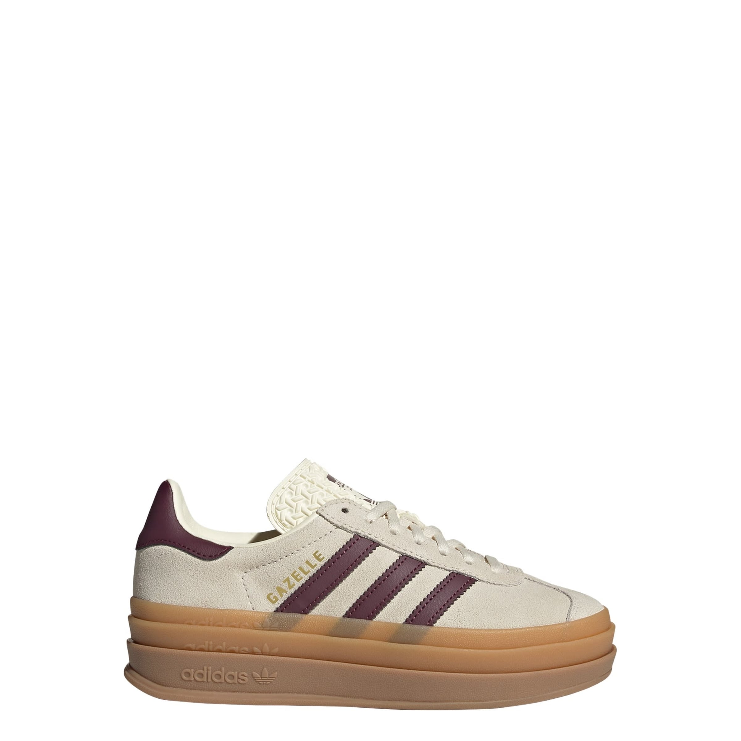 Baskets 'Gazelle Bold' ADIDAS ORIGINALS en beige : devant