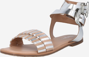 Pepe Jeans Sandals 'IRMA' in Silver: front