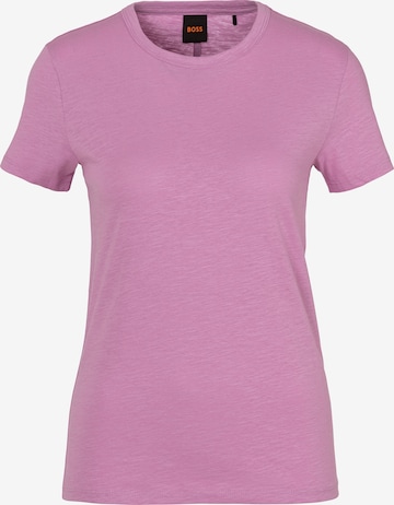 BOSS Shirt in Purple: front