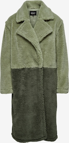 Manteau mi-saison 'Camilla' ONLY en vert : devant