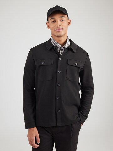 Only & Sons Regular fit Overhemd 'ONSNEWKOBE' in Zwart: voorkant