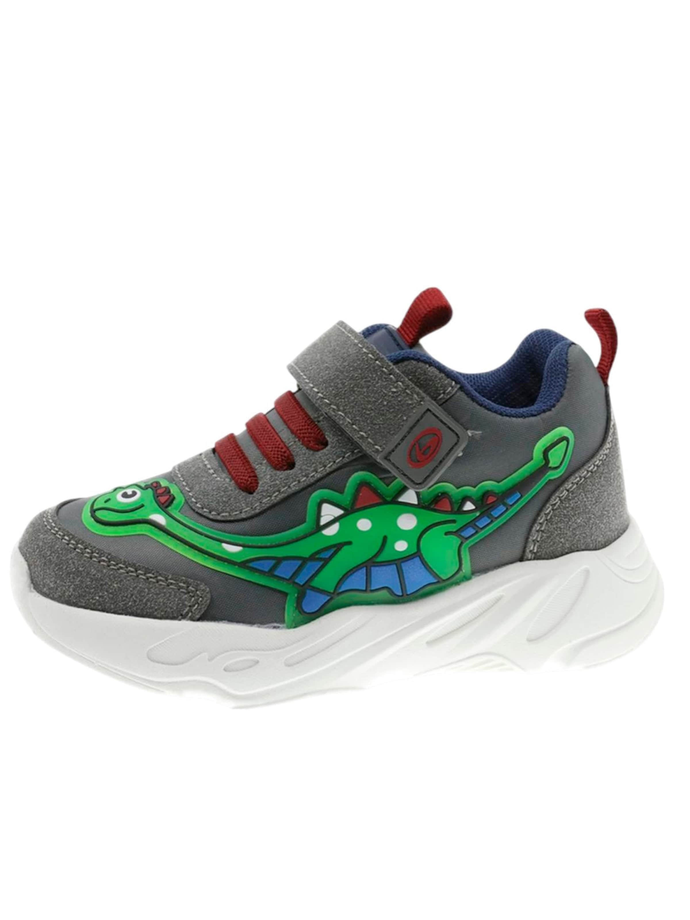 Beppi - Zapatillas deportivas 'Little Mountain Landscape' en gris: frente
