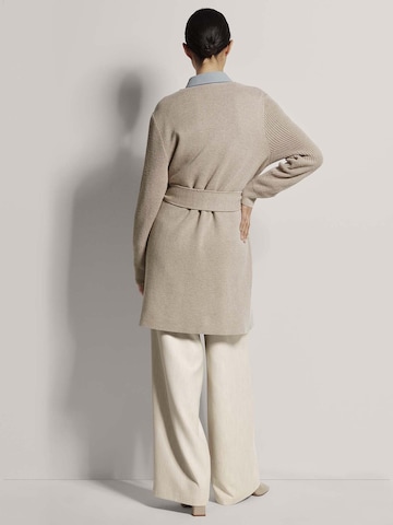 MADELEINE Gebreid vest in Wit