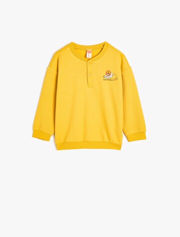 Koton Sweatshirt in Yellow: front