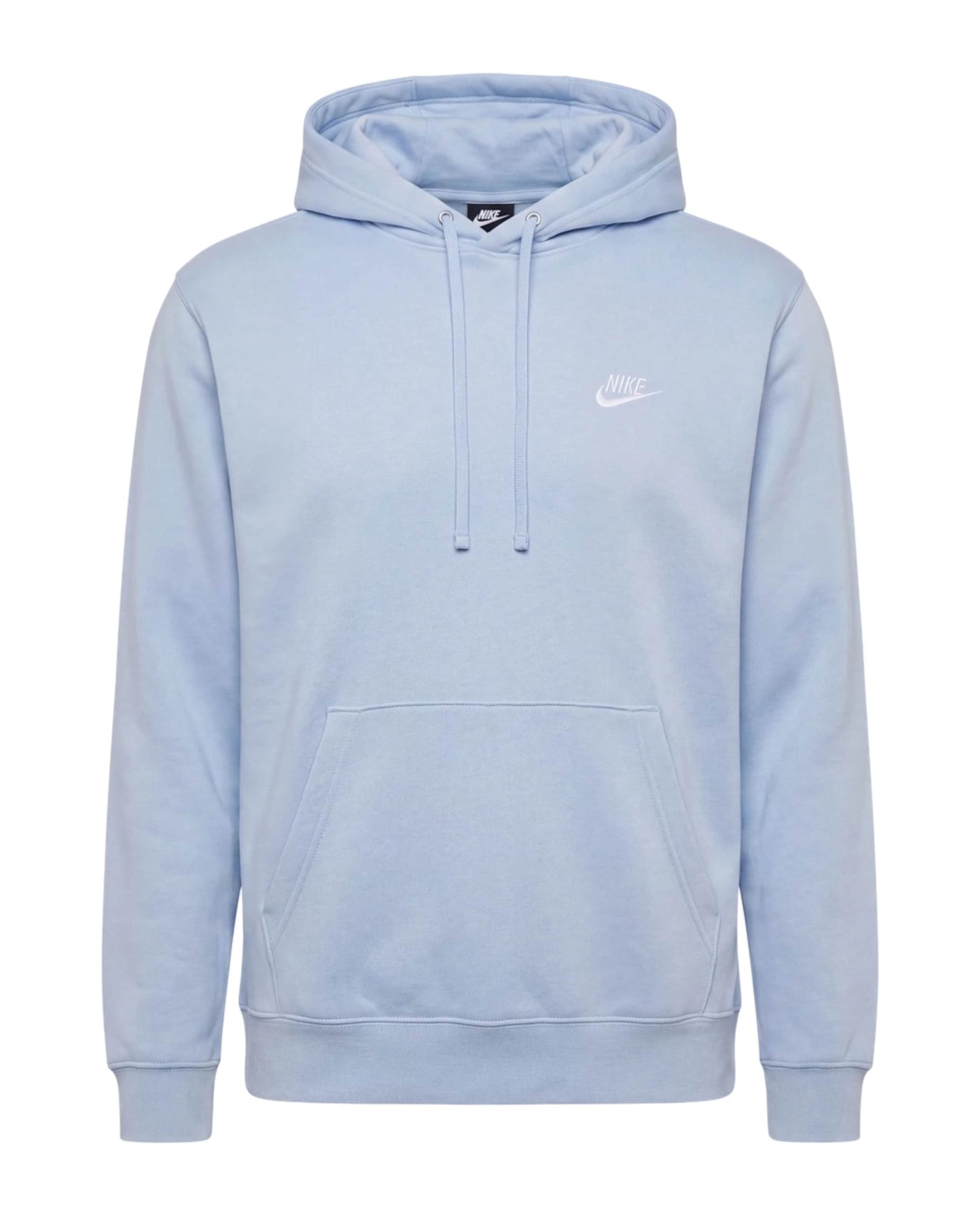 Nike Sportswear Majica 'Club' v velikosti L  | svetlo modra barva, Prikaz izdelka