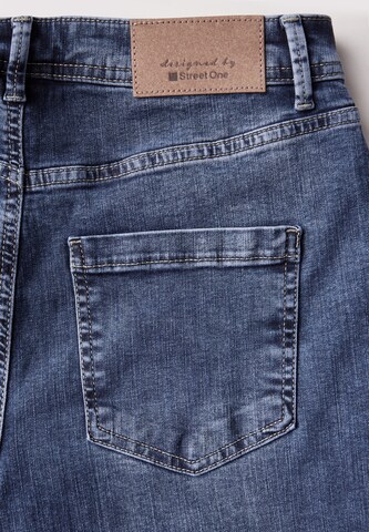 STREET ONE Loosefit Jeans in Blau
