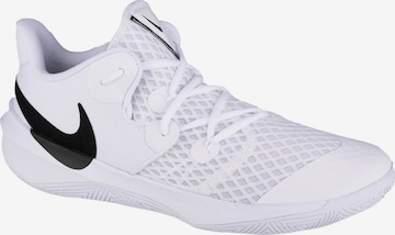 NIKE Athletic Shoes 'Zoom Hyperspeed Court' in White: front