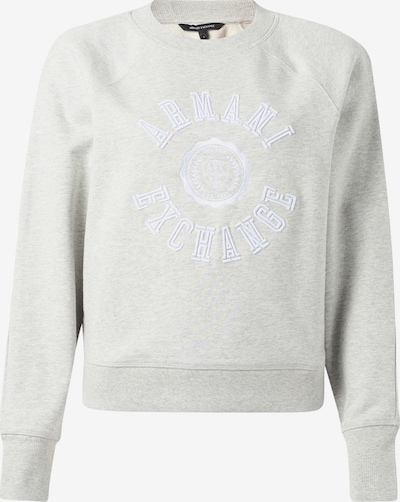 ARMANI EXCHANGE Sweater majica veličine XS u siva melange / bijela, Pregled proizvoda
