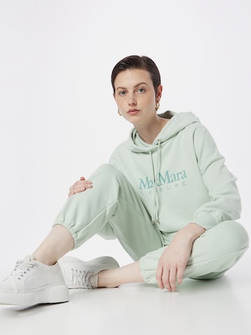 Bluză de molton 'FILO' de la Max Mara Leisure pe verde