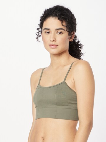 aim'n - Soutien Bustier Soutien de desporto em verde: frente