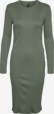 Vero Moda Aware Knitted dress 'LAVENDER' in Green: front