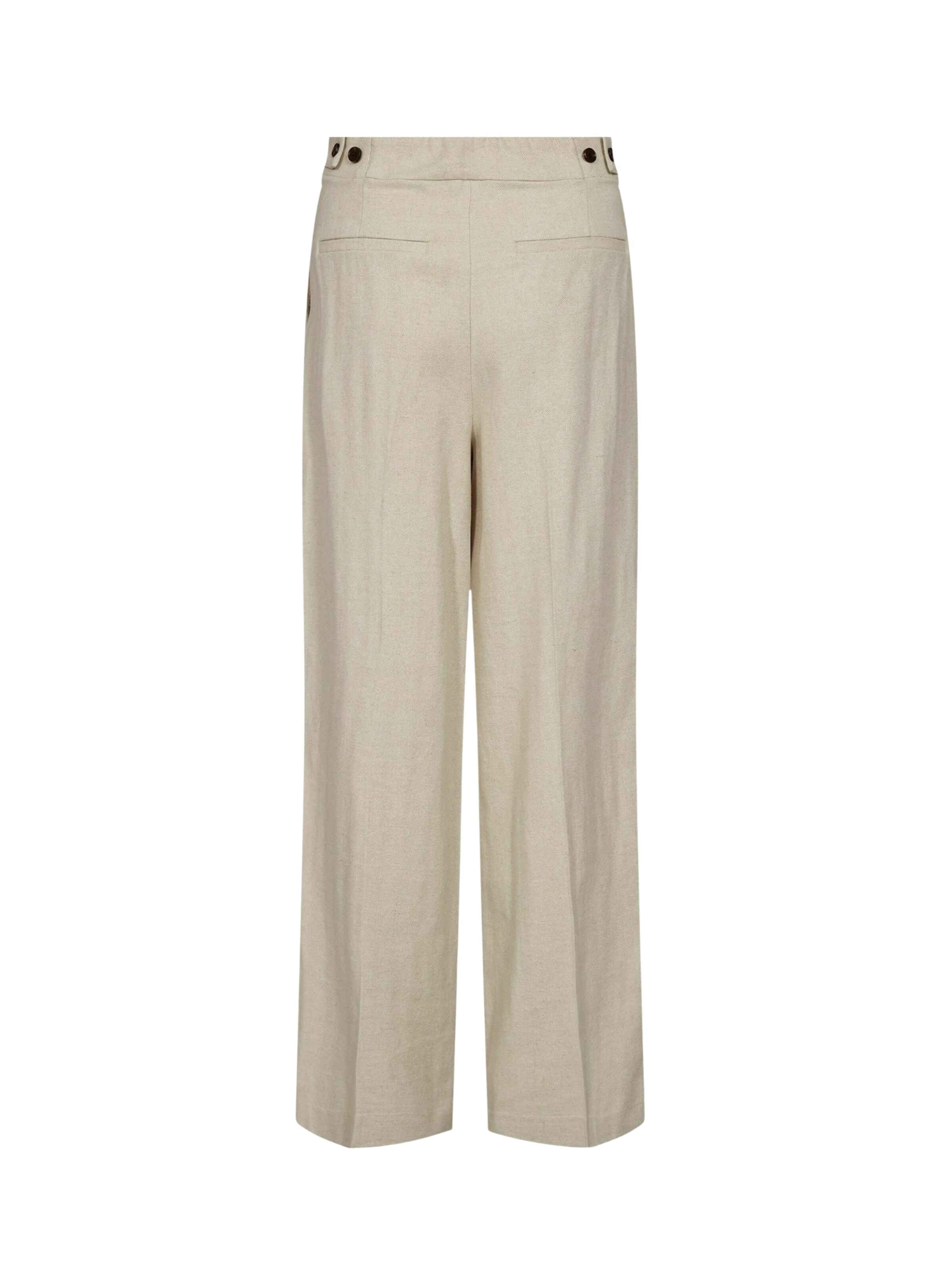 Regular Pantalon ' LeenaCC Linen ' co'couture en beige