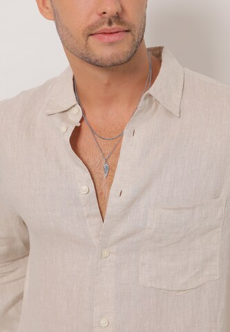 Chaîne KUZZOI en argent : devant