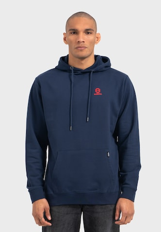 Oldskull Sweatshirt 'Wrldvibe Aloha Legend' in Blau: Vorderseite