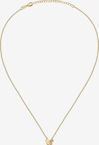 La Petite Story Necklace in Yellow: front