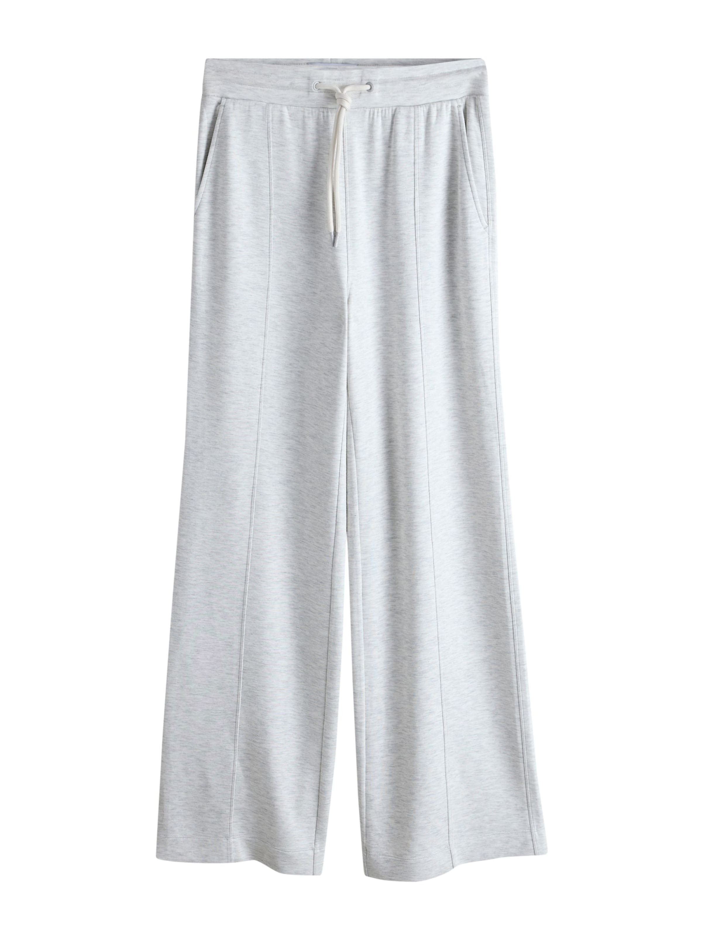 Next Szeroka nogawka Spodnie w kolorze szary