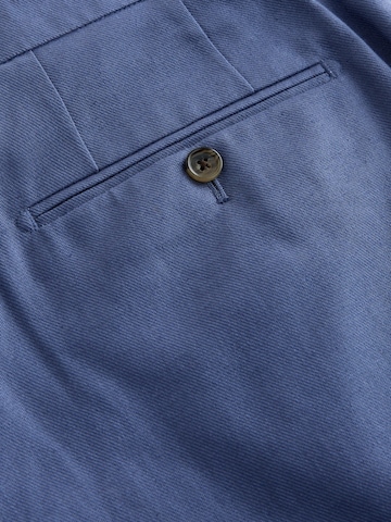 Next Loose fit Pleat-front trousers in Blue