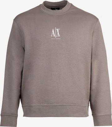 Felpa di ARMANI EXCHANGE in marrone: frontale