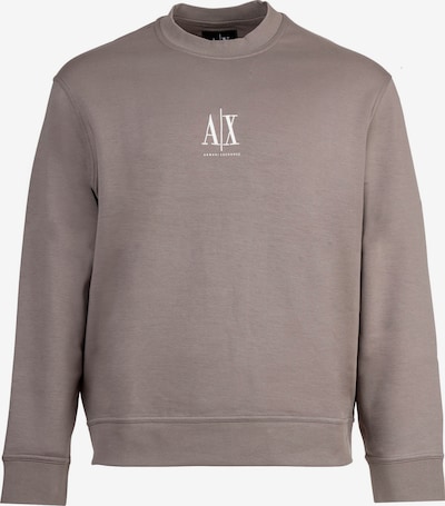 L dydžio Megztinis be užsegimo iš ARMANI EXCHANGE, spalva – šviesiai ruda / balta, Prekių apžvalga
