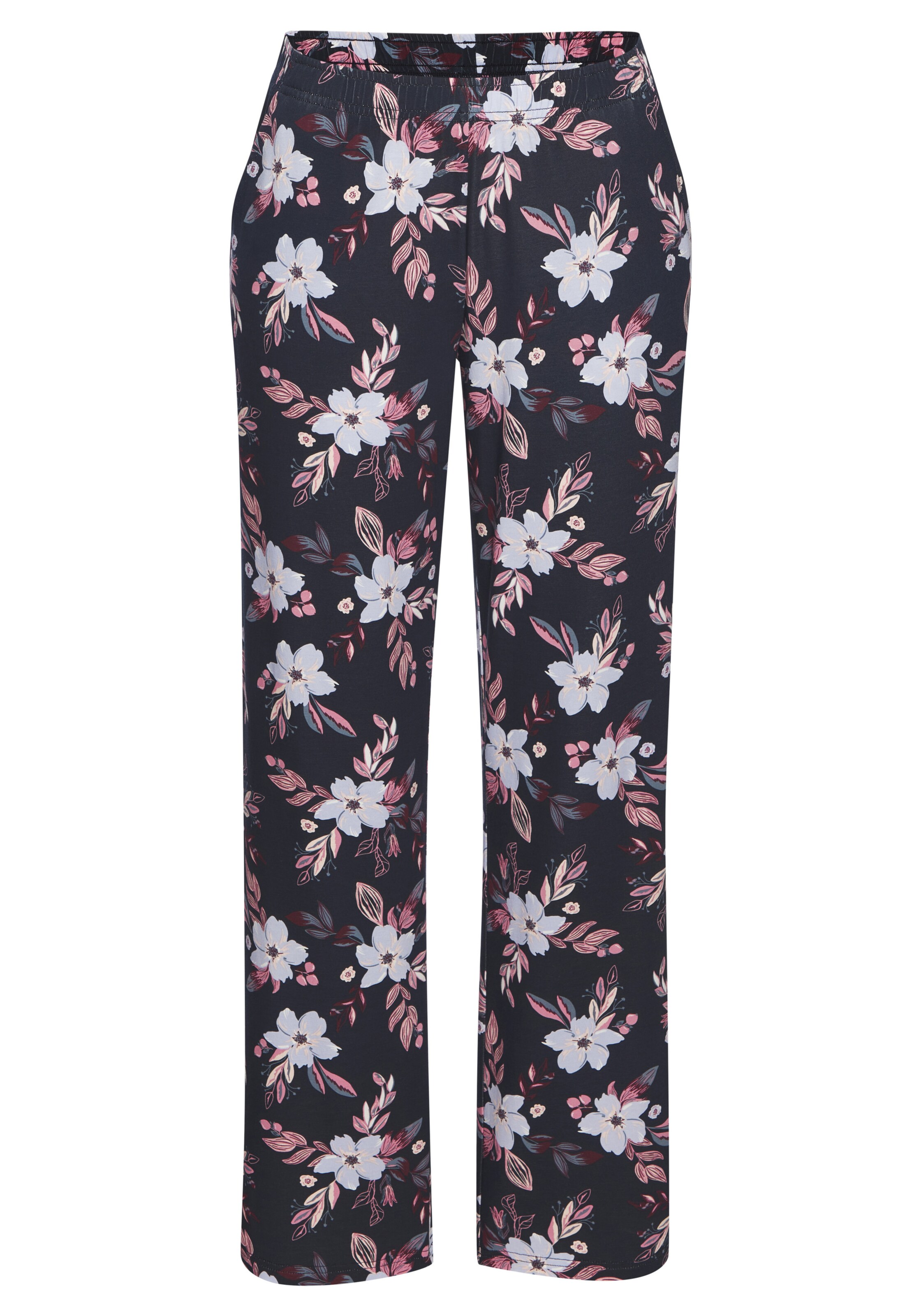Pyjama LASCANA en rose : devant