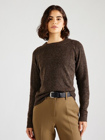 VERO MODA Pulover 'VMDoffy' | rjava barva: sprednja stran