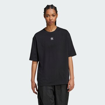 Tricou 'Essentials' de la ADIDAS ORIGINALS pe negru: față