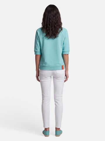 salzhaut Sweatshirt 'BAFF' in Blauw