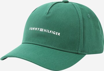 Cappello da baseball 'HORIZON' di TOMMY HILFIGER in verde: frontale