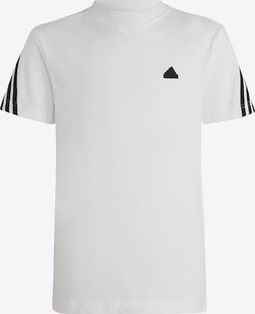 ADIDAS SPORTSWEAR Performance Shirt 'Future Icons 3-Stripes' in White: front