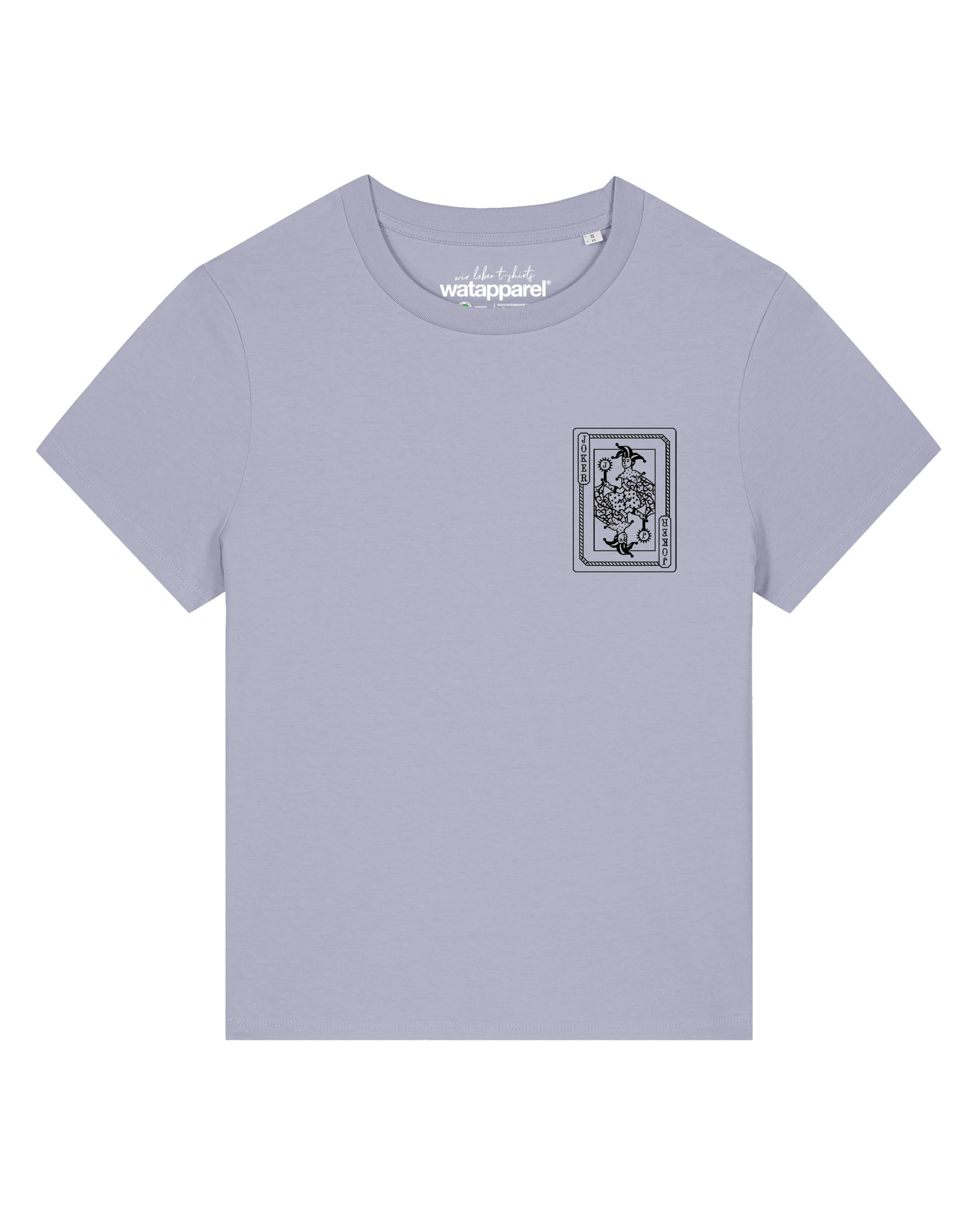 Watapparel Shirt 'Joker' in Purple: front