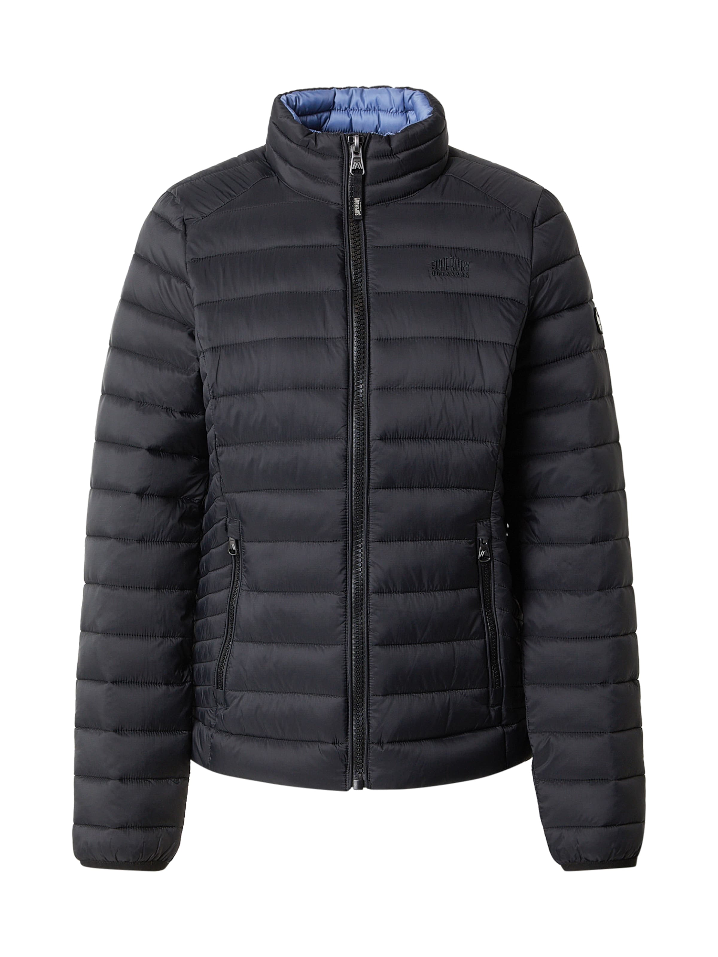 Superdry & Co Between-season jacket 'FUJI LITE' in Black: front