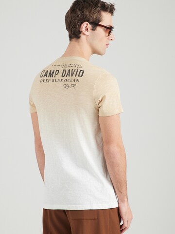 CAMP DAVID Shirt in Beige