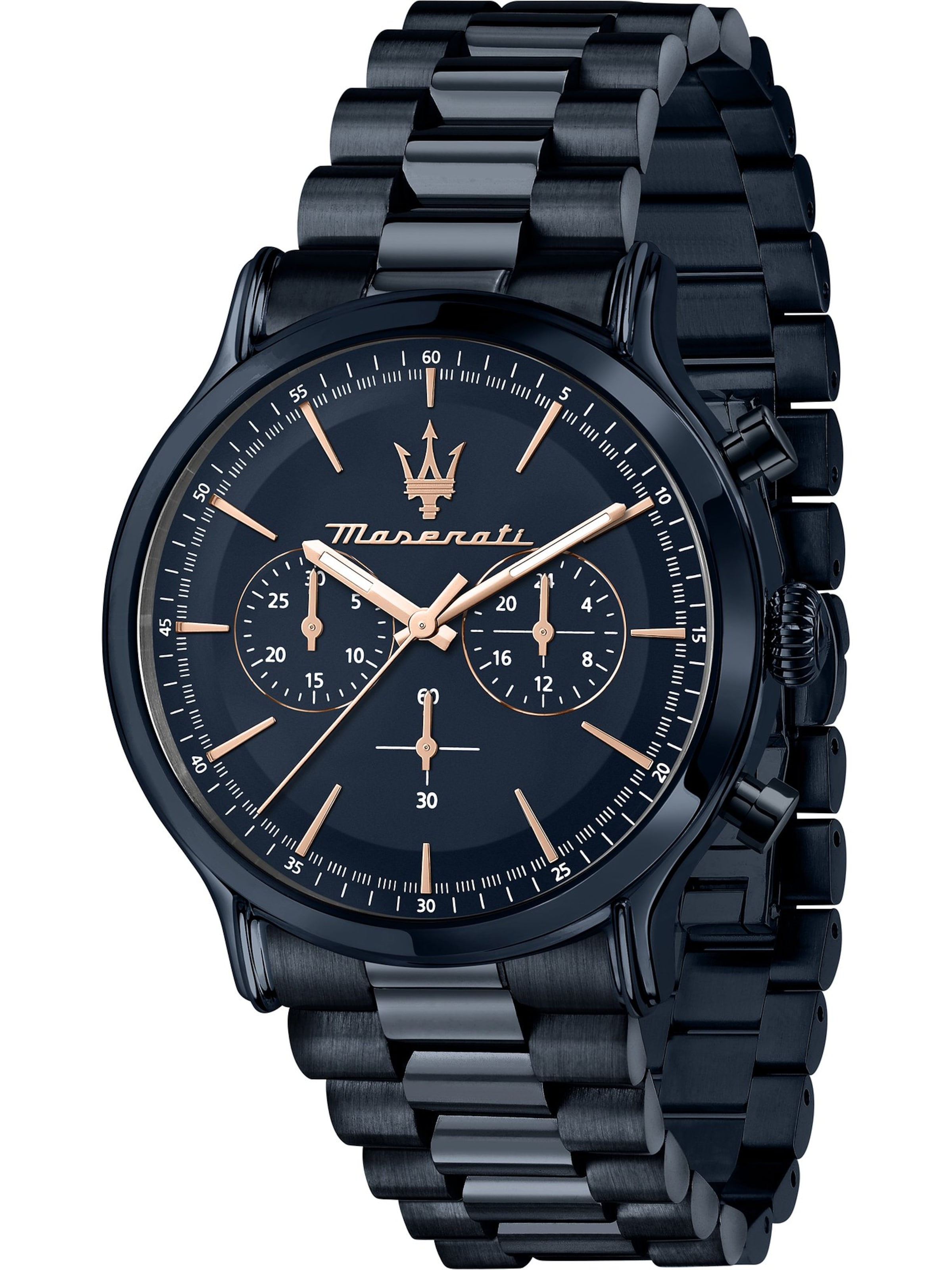 Maserati Analog Watch in Blue: front