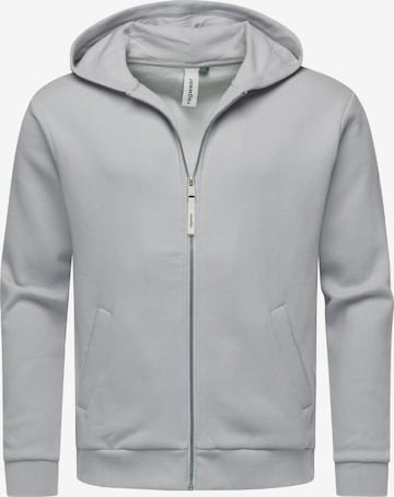 Veste de survêtement 'Natten' Ragwear en gris : devant