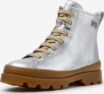 Scarpa bassa 'Brutus' di CAMPER in argento: frontale