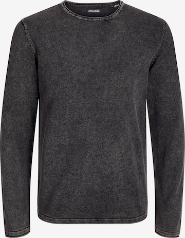 JACK & JONES Пуловер 'JJLeo' в черно: отпред