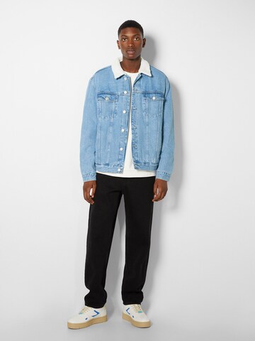 Bershka Between-season jacket in Blue