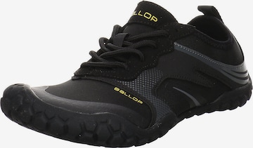 Baskets basses 'Serengeti' Ballop en noir : devant