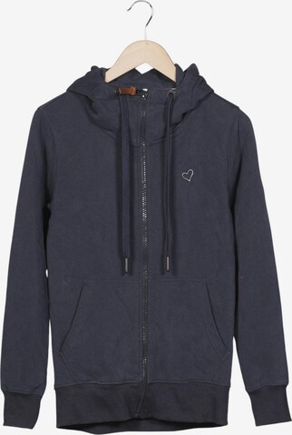 alife & kickin Kapuzenpullover M in Blau: Vorderseite
